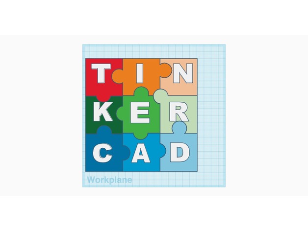 TINKERCAD Logo Puzzle