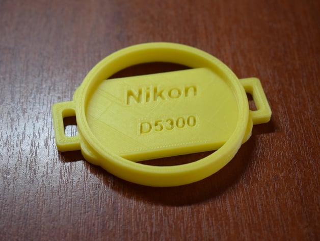 55mm Lens Cap Holder for Nikon D5300