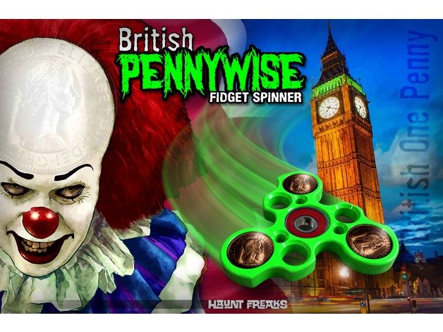 Pennywise Spinner - British penny version