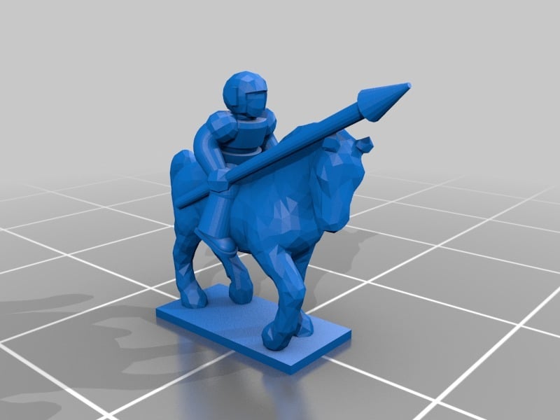 Imperial Guard Rough Rider for Epic 40K (6mm scale)