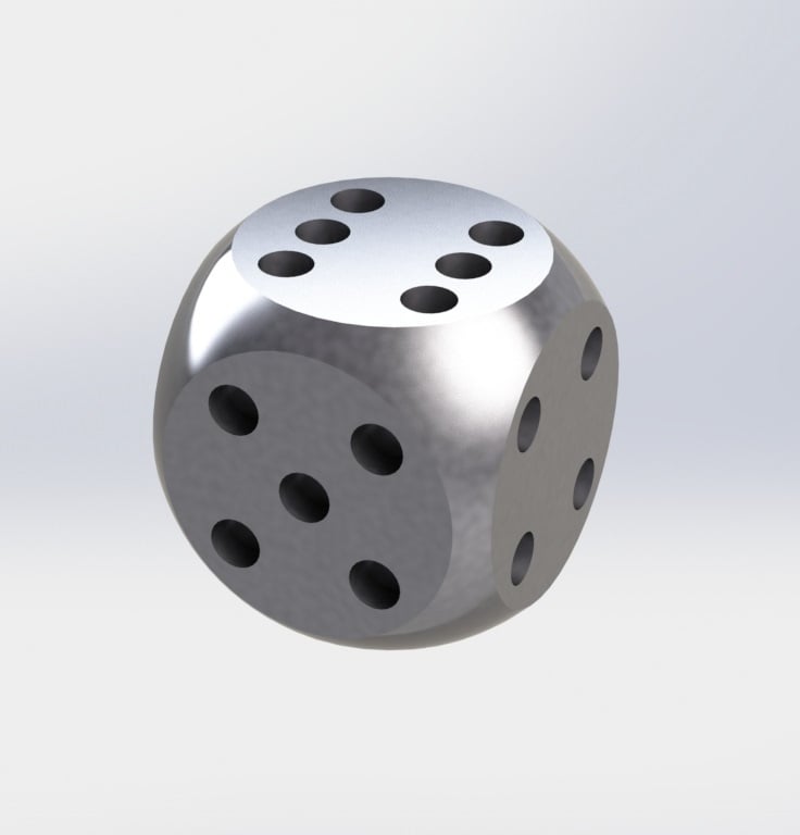 D6 - Clockwise 6 Sided Dice