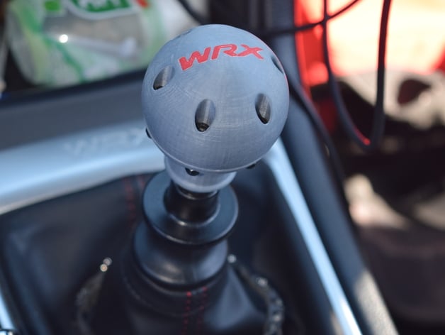WRX Shift Knob Remixed for Reverse Lockout Shifters