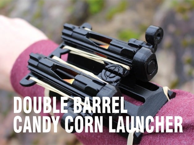 Double Barrel Candy Corn Launcher