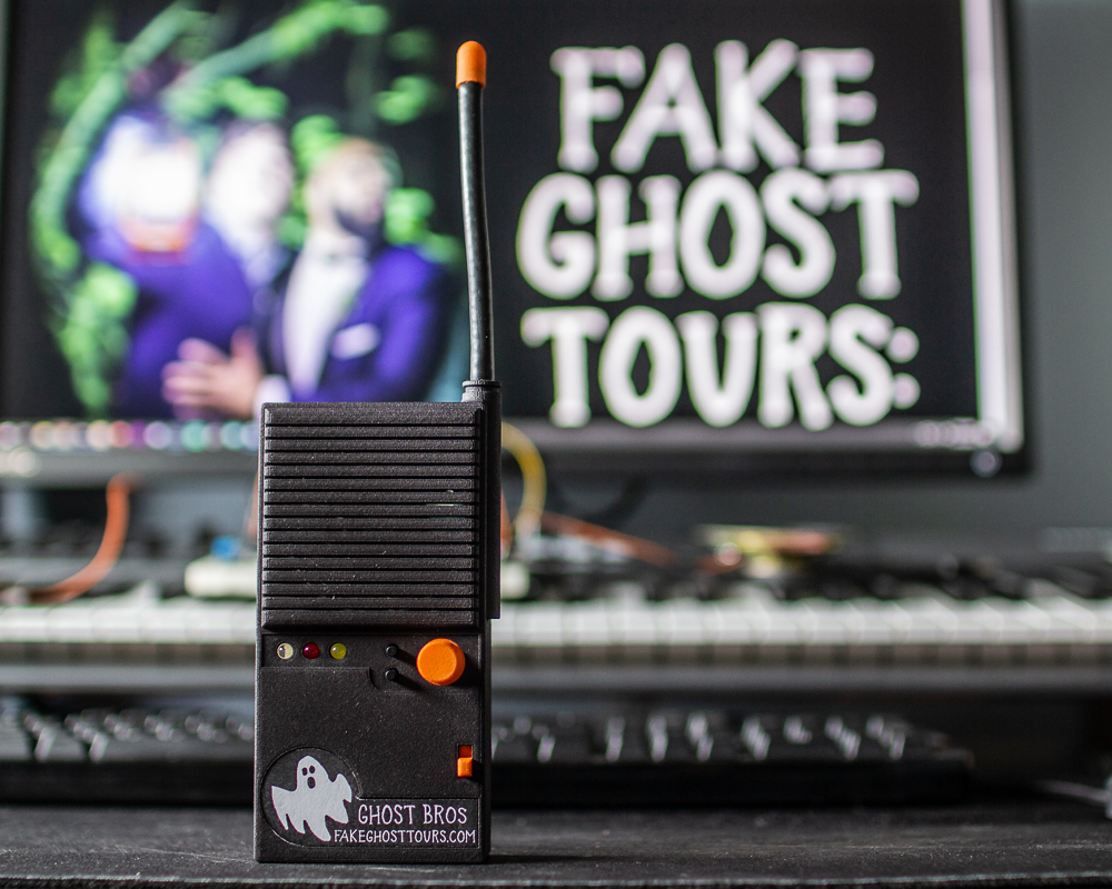 Fake Walkie-Talkie for Fake Ghost Tours