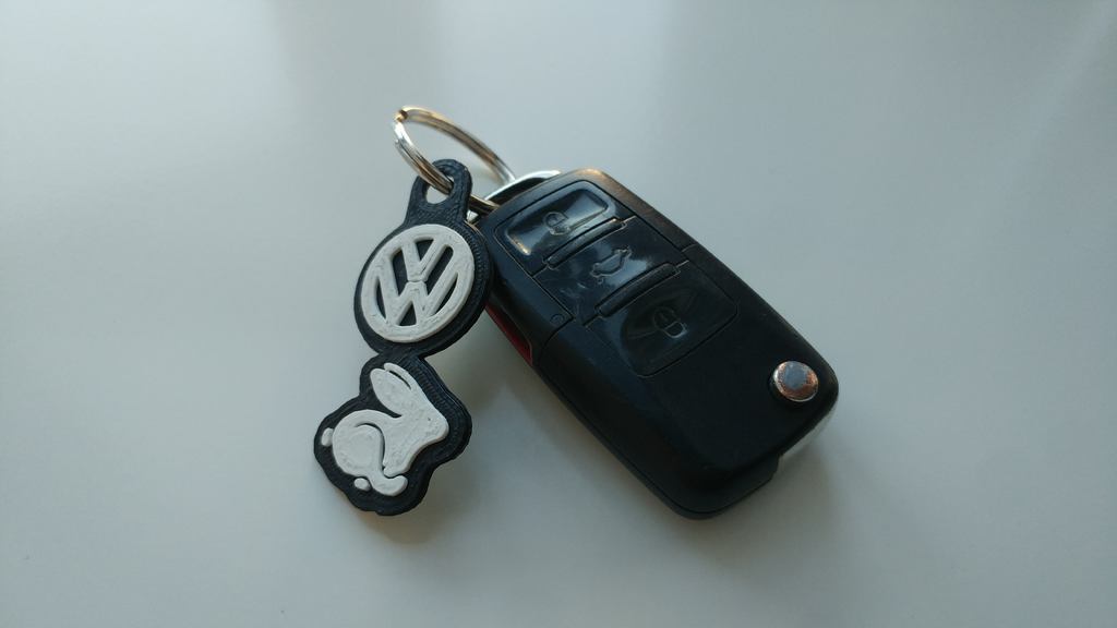 VW Rabbit_keychain