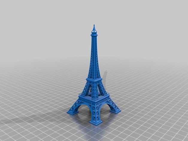 Detailed Eiffel Tower