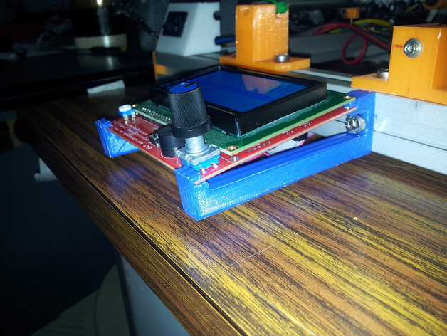 LCD 12864 Support 30x30 extrusion