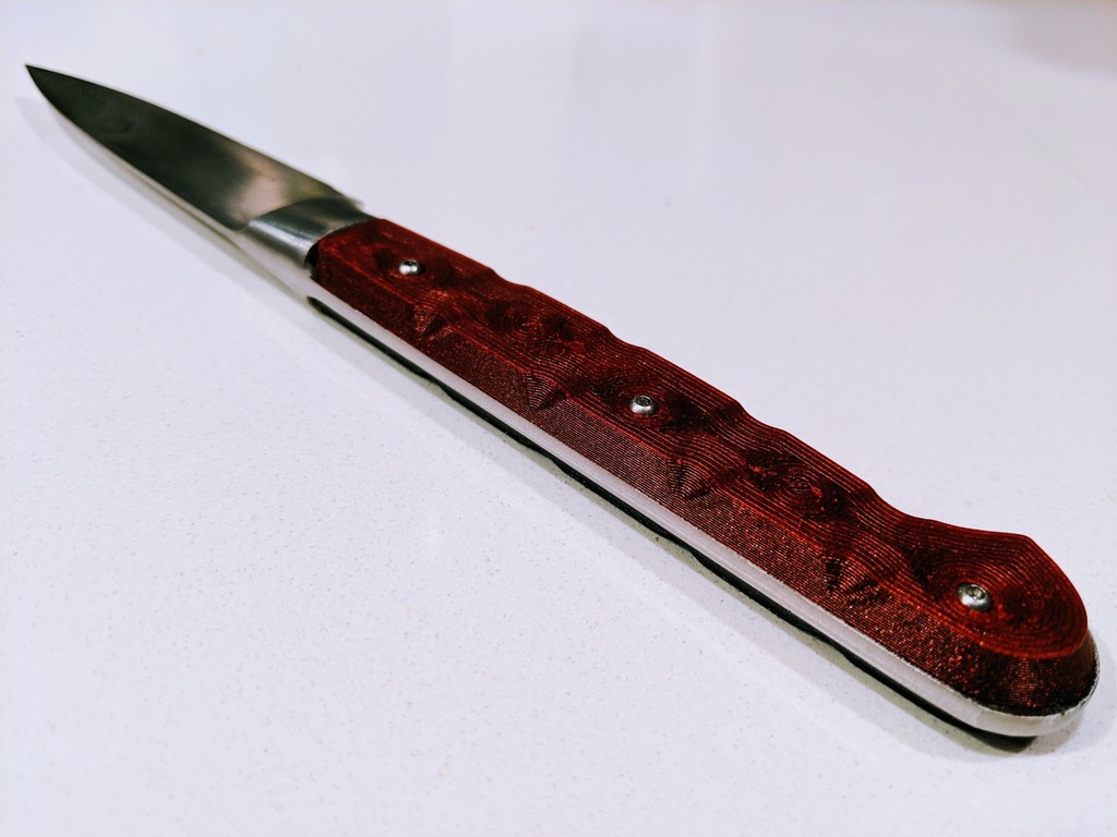 Paring Knife Handle (fancy German knife)