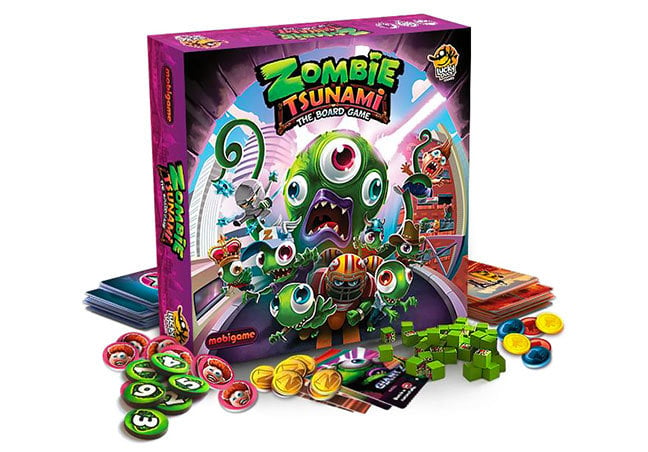Zombie Tsunami Board Game Components - Money Coins