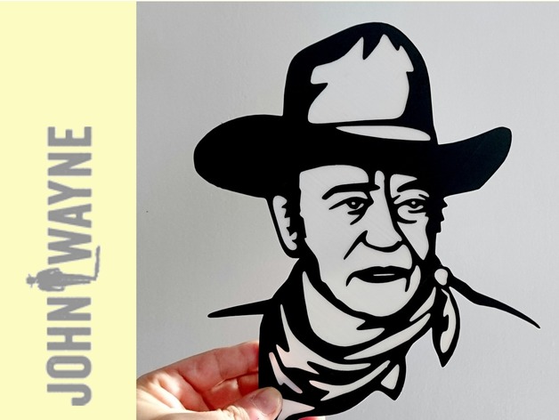 Placa John Wayne