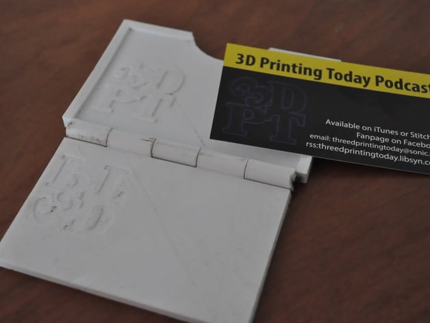 3D Printing Today Business card embosser