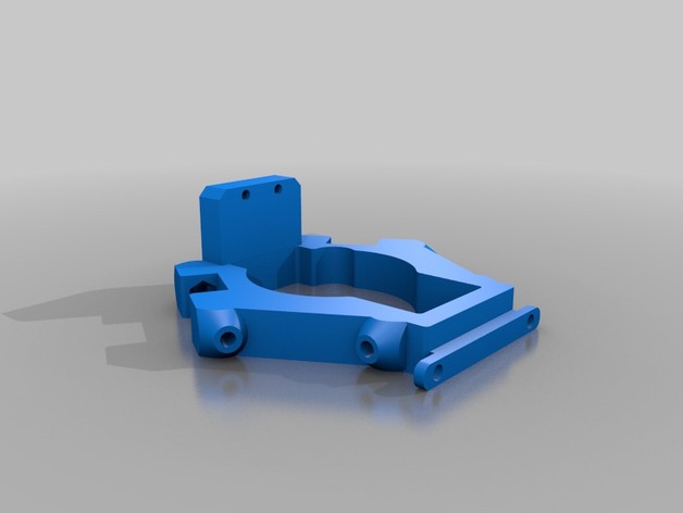 MICROMAKE 3D Printer Delta mini kossel Effector with Z probe V1