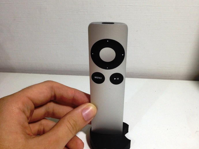 Apple TV remote control dock