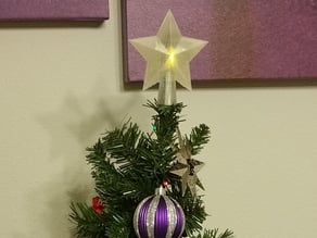 Christmas Tree Star / tree topper - tweaked