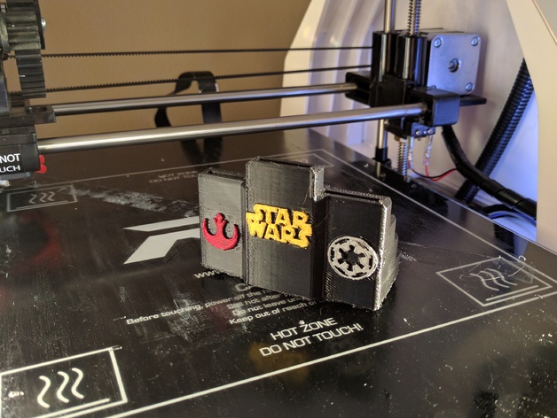 X-Wing Miniatures Template Holder With Logos