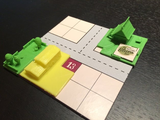 Food Chain Magnate Game Pieces