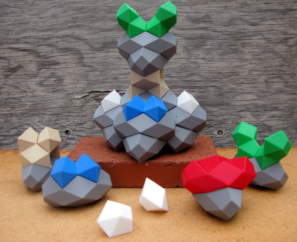 More Space Filling Polyhedra Blocks