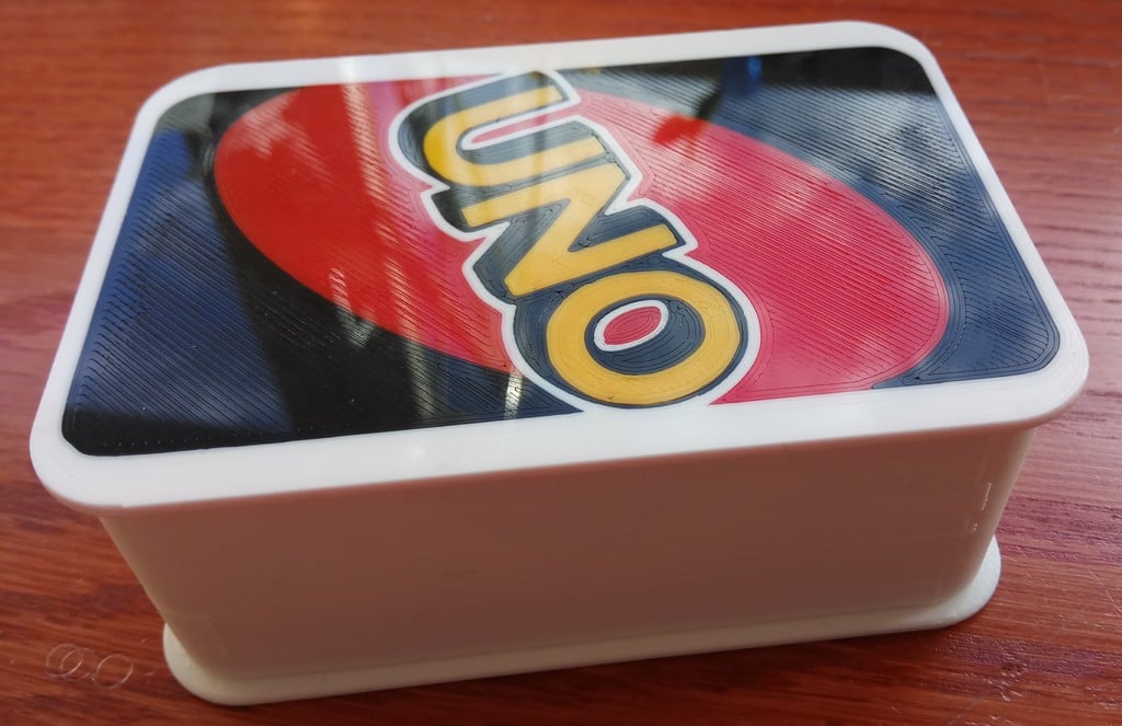 Card box for UNO game cards