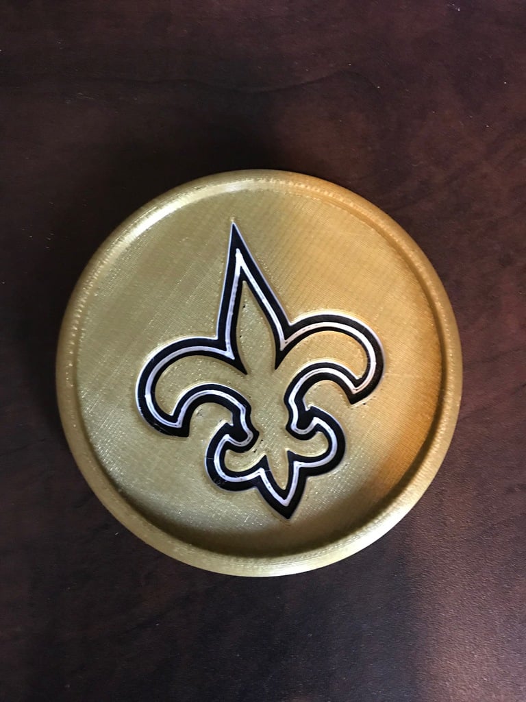 New Orleans Saints Coaster