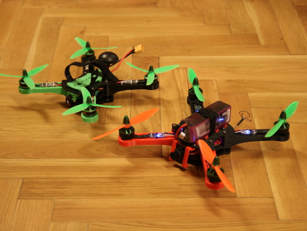 Comet 250/280 - Sturdy Quadcopter Frame with internal controller deck