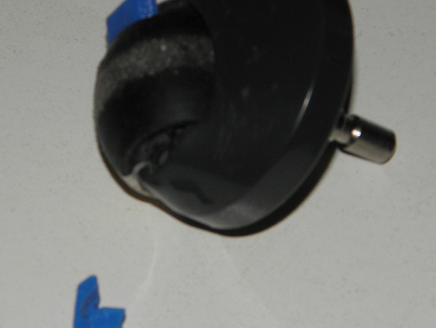 Roomba caster wheel plug
