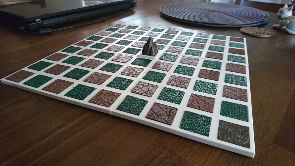 (Modular) Square-Tiled Tabletop Board