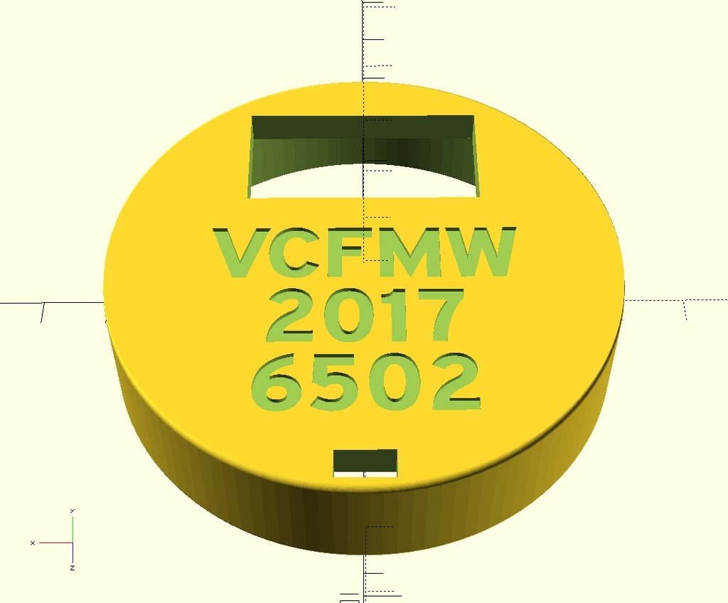 VCF Midwest 6502 Badge Case
