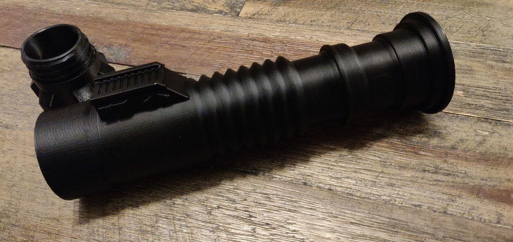 Collapsing Lightsaber Hilt Thickened (Removable Blade Version)