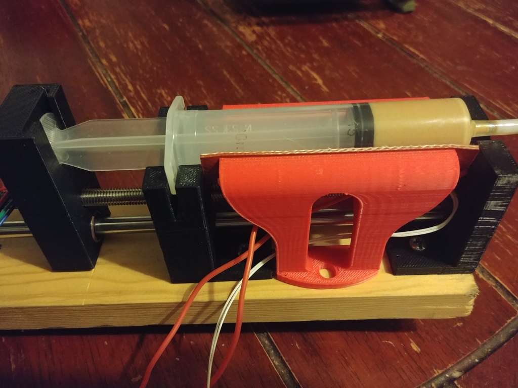 heatpad holder for open source syringe pump
