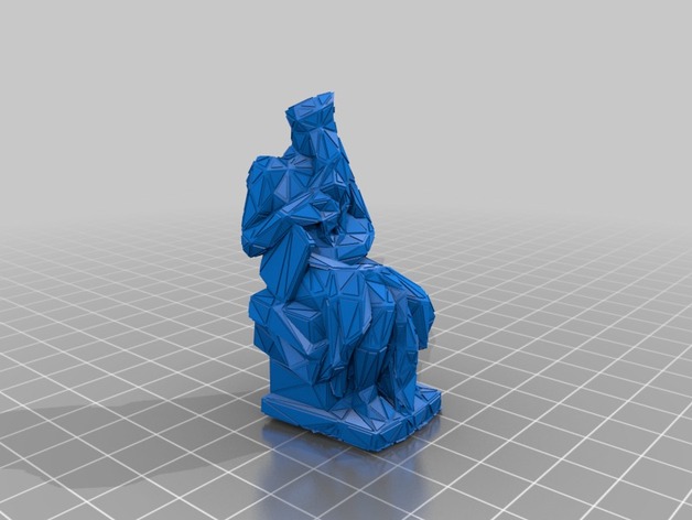 Low Poly Moses - remix