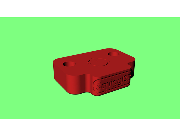 Anderson Plug Cover Bracket - Printer frame mount.