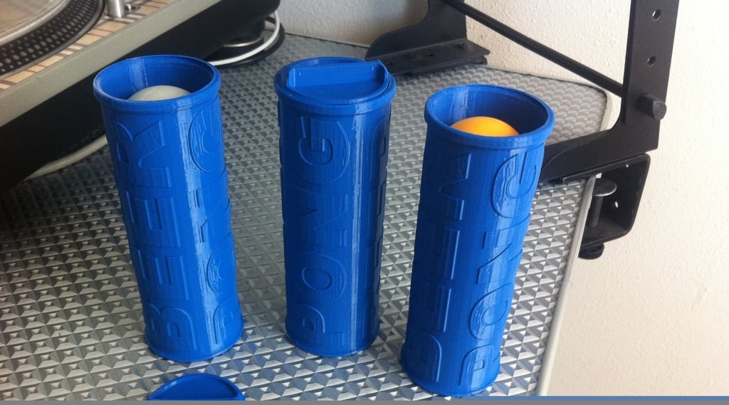 Ping Pong Ball Canister
