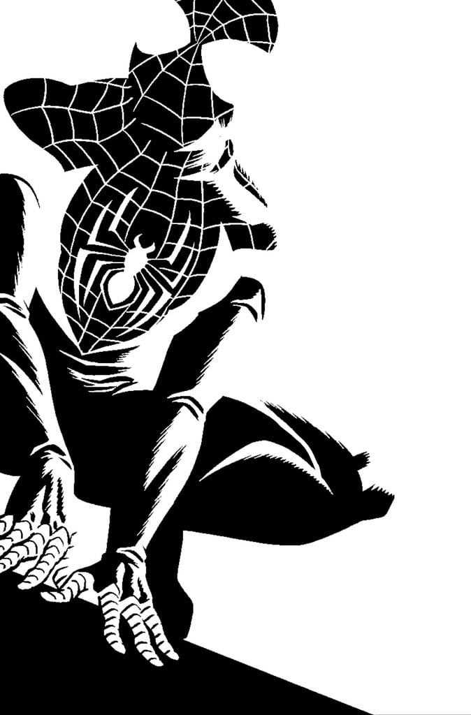 Spiderman stencil 2