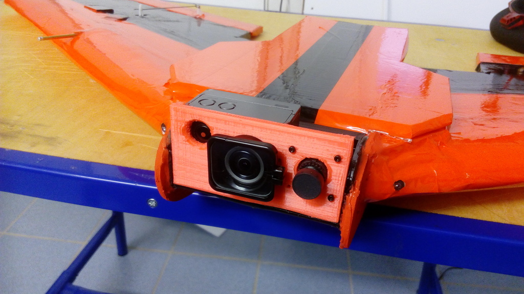 Camera mounting bracket for FPV49 V4 -Trond