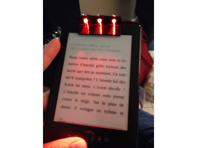Kindle 3 Light - self powered