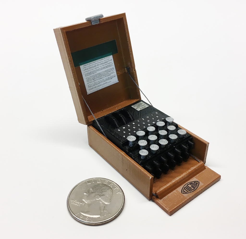 Mini Enigma Machine / Funkschlüssel C