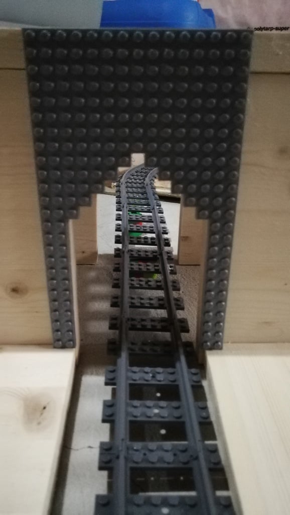 Lego Baseplate Train Opening