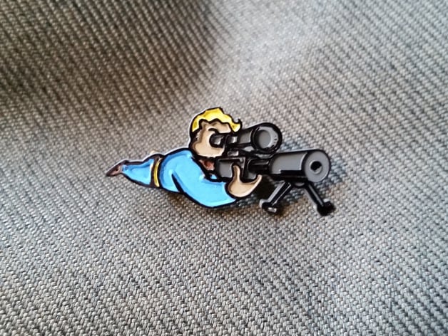 Sniper Pin - Fallout 4