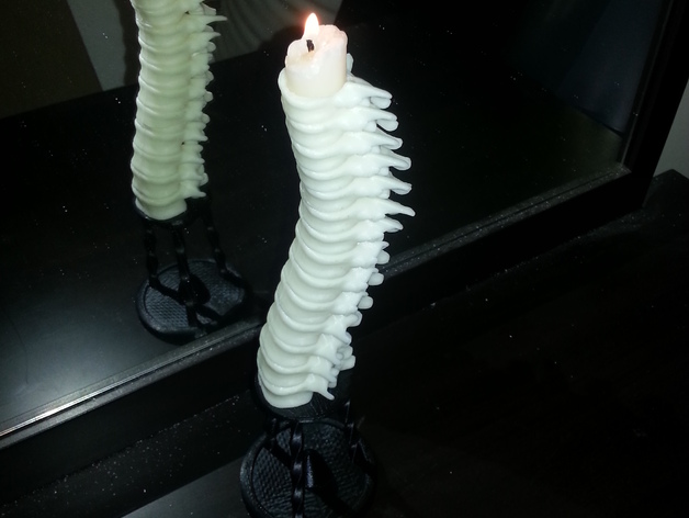 Cbabbage Spine Candle Stand