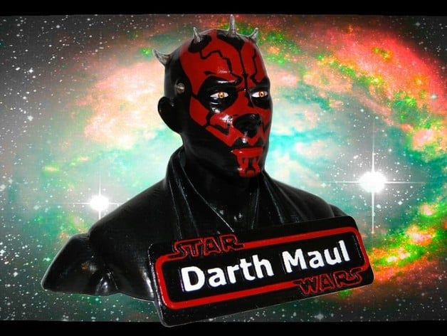 Star Wars - Darth Maul Name Plate
