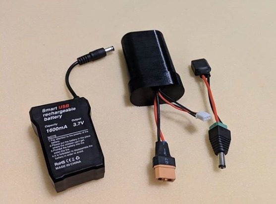 2s battery pack with 18650 batteries