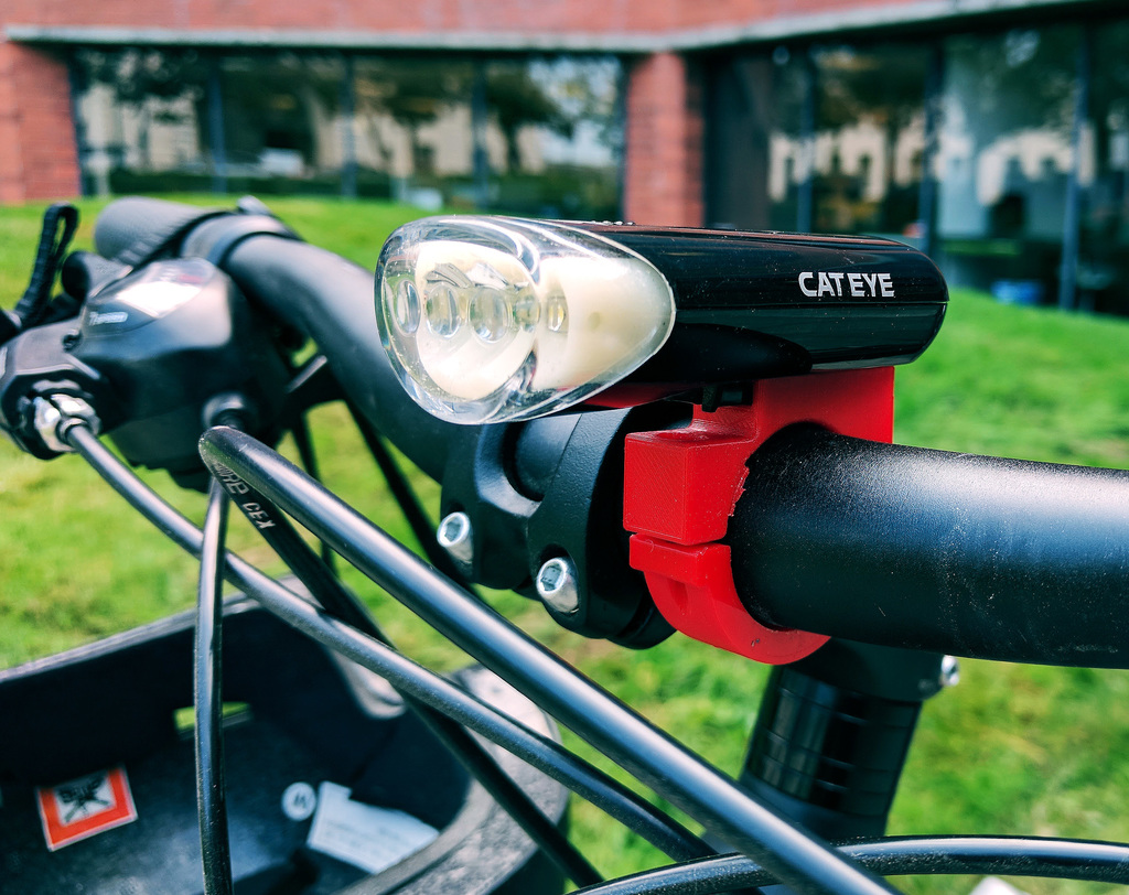 Bicycle LED Headlight Mount