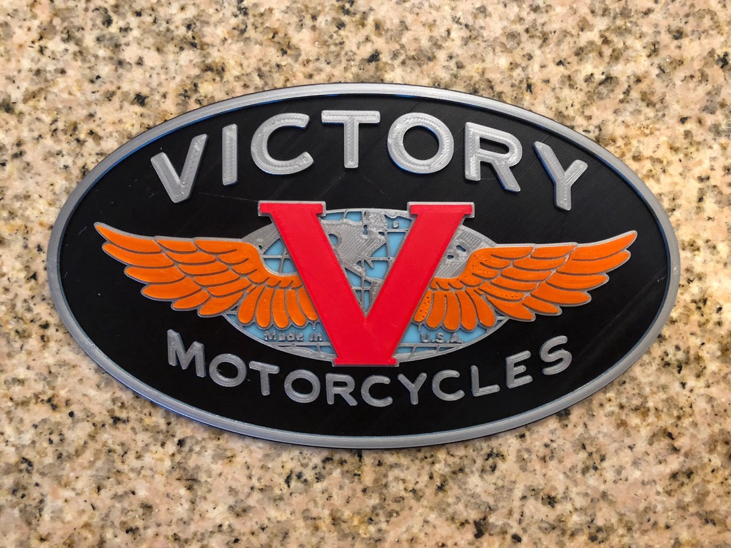 Victory Motorcycles Logo Sign