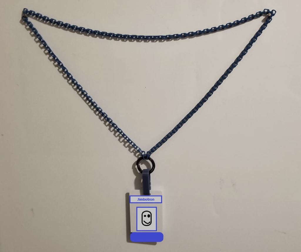 Lanyard Chain and Badge Kit open and closed loop options