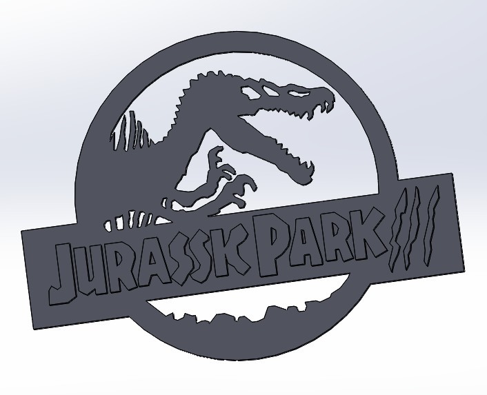 logo jurassic park 3