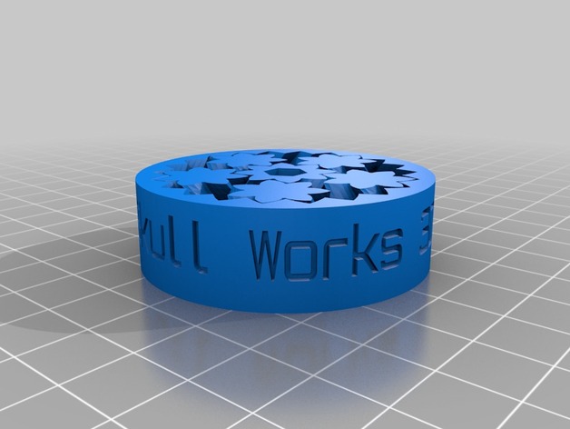 SkullWorks-#039;s Gear Bearing with  text