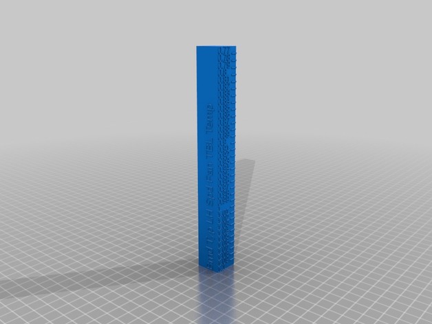 170x20mm Extrusion Multiplier Tower 1.1-0.77 in 0.01 steps