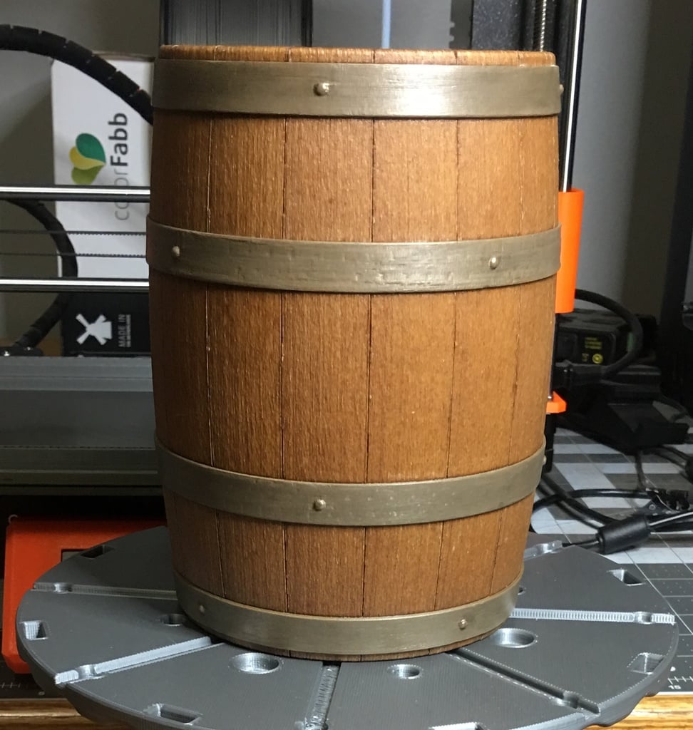 Wooden Barrel Model Kit
