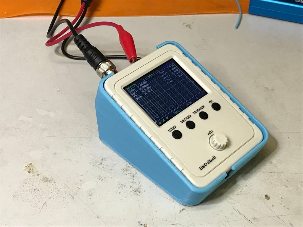 Geoffs DSO-150 case & battery - a 100% portable Oscilloscope