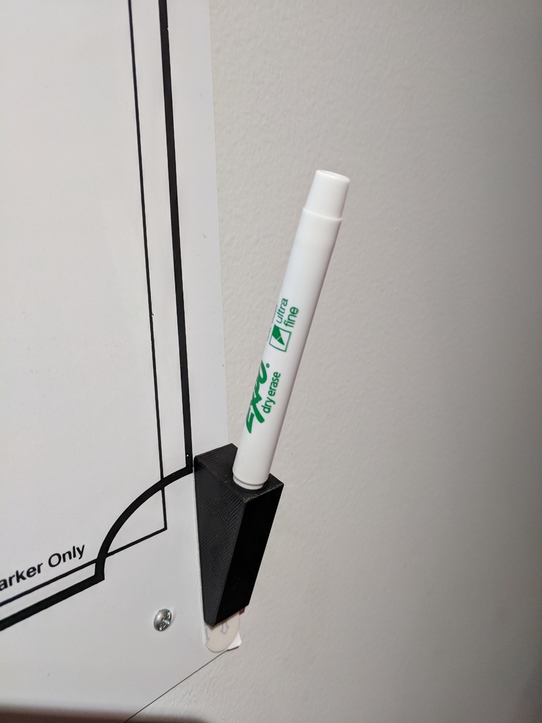 Wall mount cap for fine or ultra fine Expo brand dry erase markers
